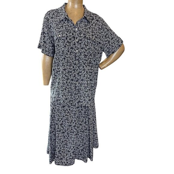 Christopher Banks Shirt & Skirt Set Sz 20W & Top 1X Black & White 340G - Picture 2 of 10